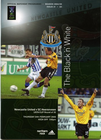 Newcastle United FC v SC Heerenveen